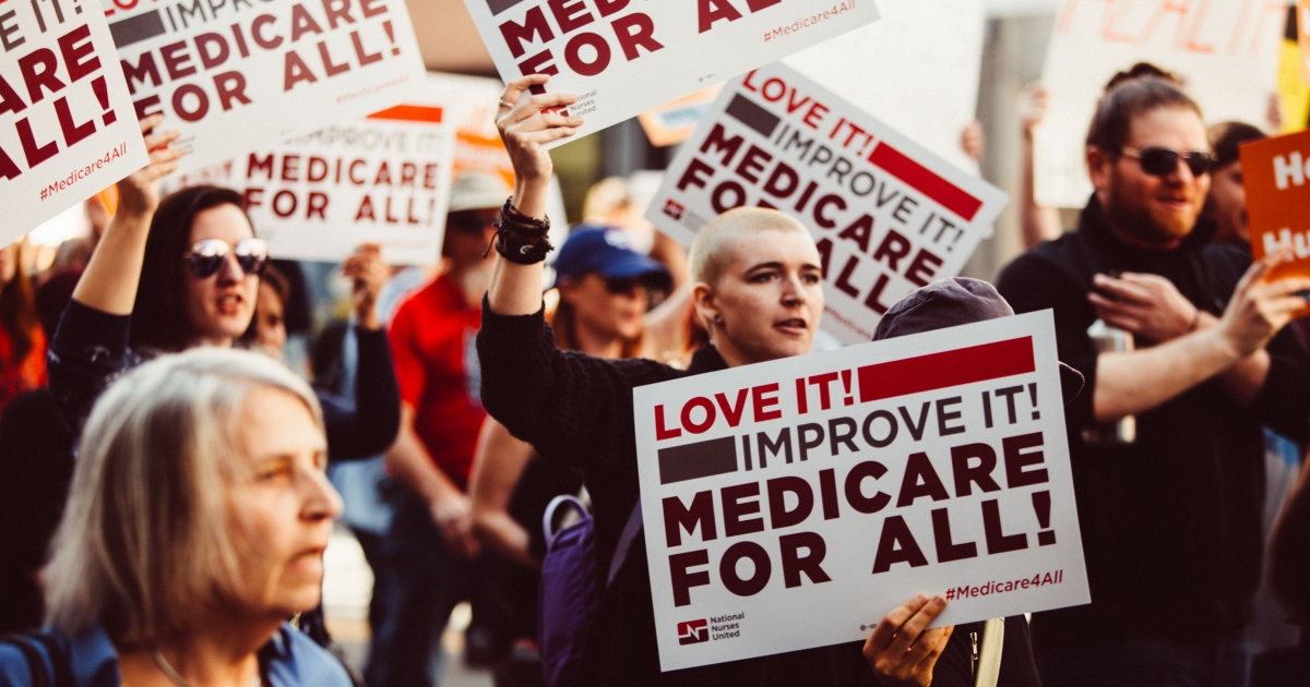 Manifestación a favor del Medicare en 2017, en Los Ángeles © Flickr/ Molly Adams