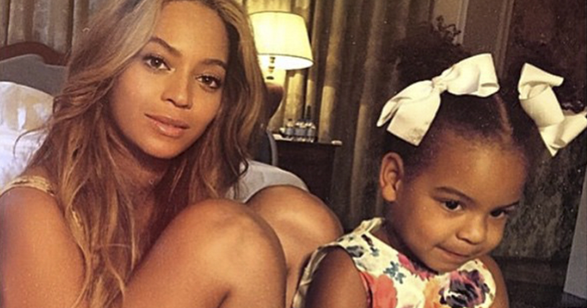 Beyoncé y su hija © Instagram / Beyoncé