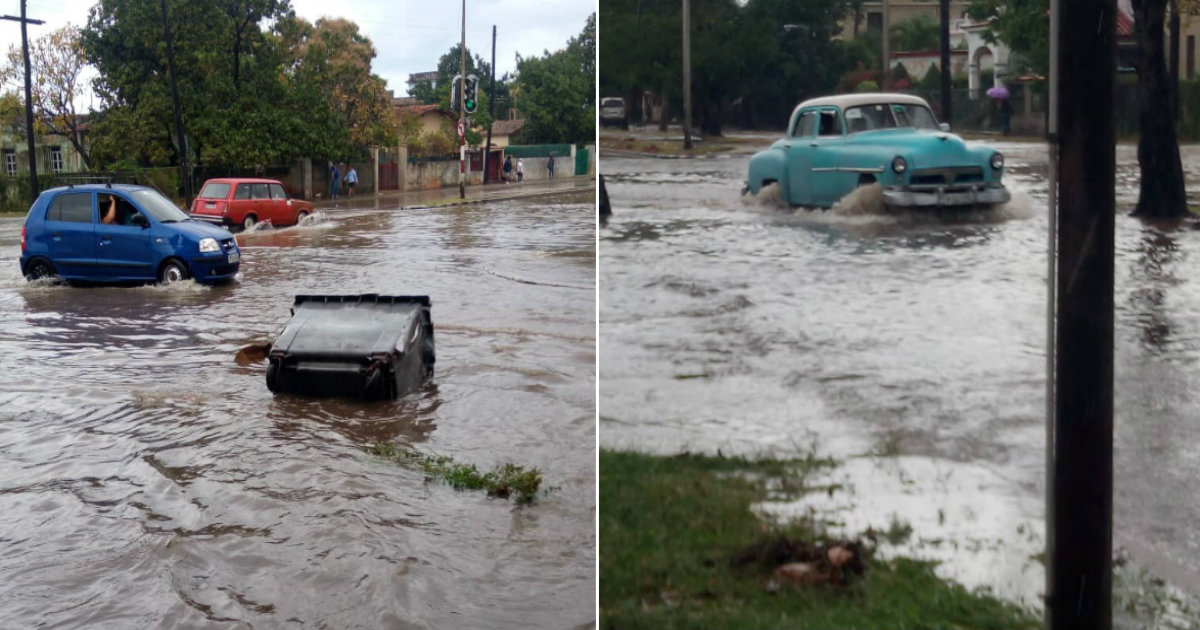 Inundaciones en 19 y 70 © CiberCuba