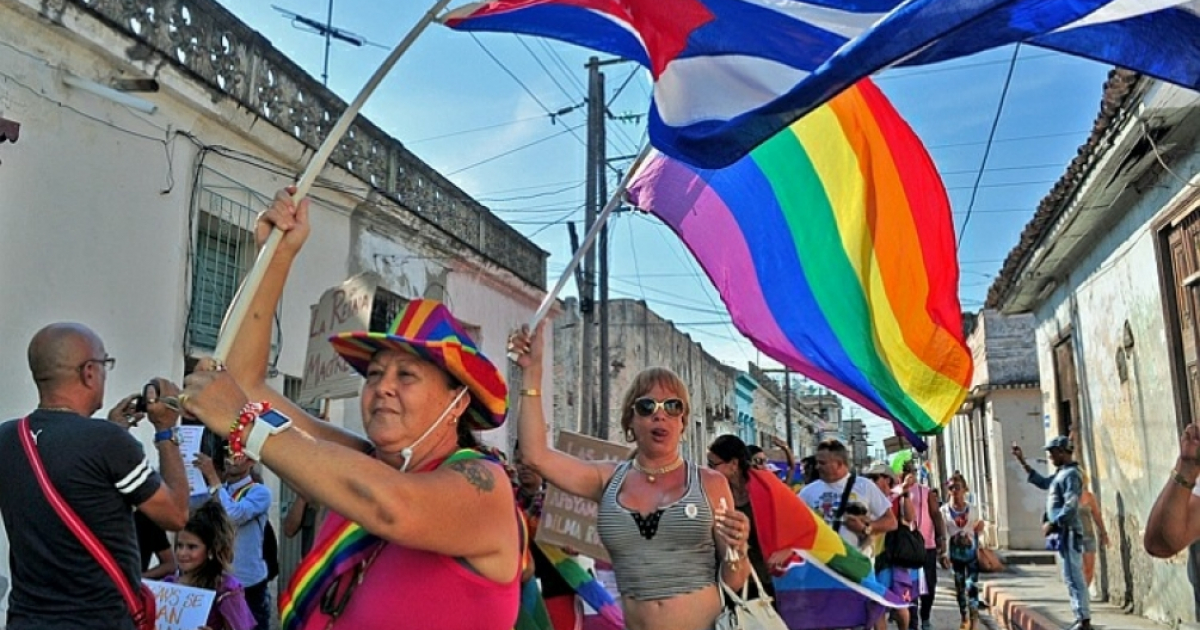 Marcha gay en Santa Clara © Vanguardia/ Yariel Valdés González