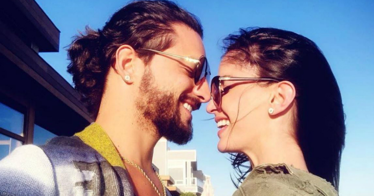 Maluma y su pareja, la modelo Natalia Barulich © Instagram / Natalia Barulich