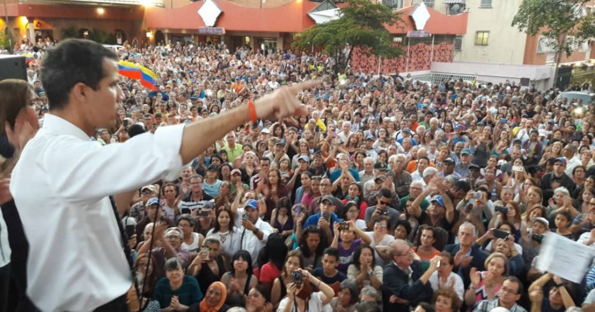 Juan Guaidó habla al pueblo de Venezuela © Juan Guaidó/ Twitter