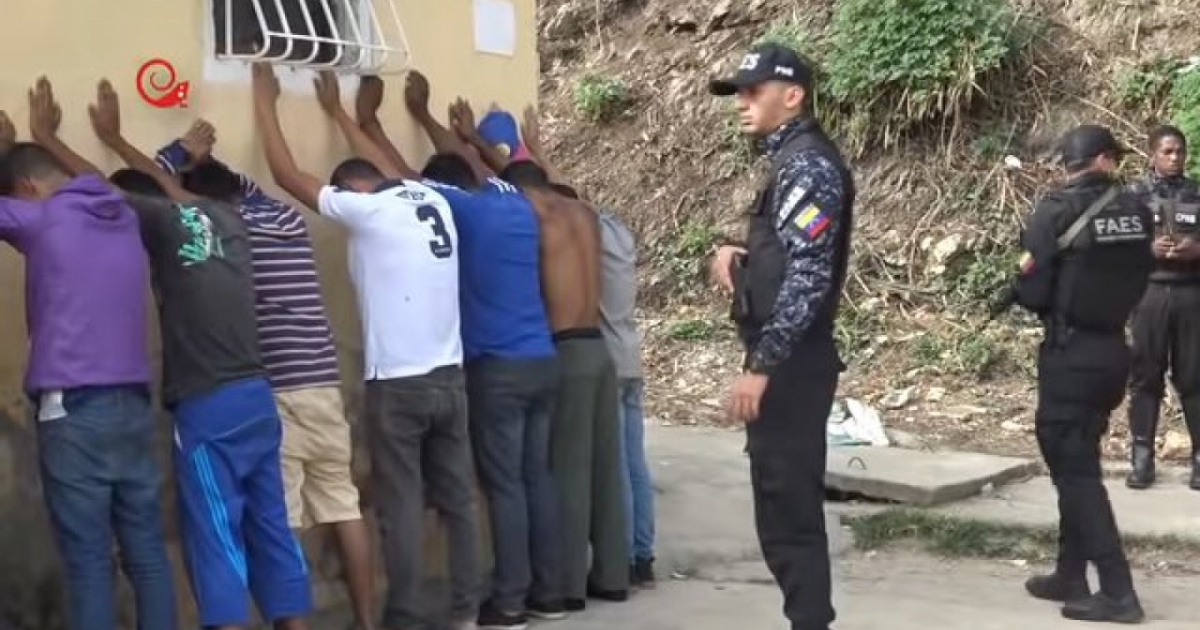 Fuerzas de Acciones Especiales (FAES) en Venezuela © Captura de video en Youtube