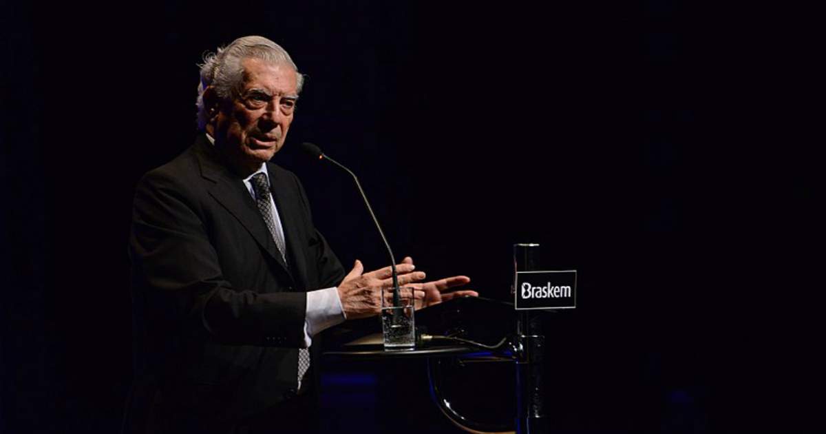 Mario Vargas Llosa (imagen de referencia) © Wikimedia / Fronteiras do Pensamento