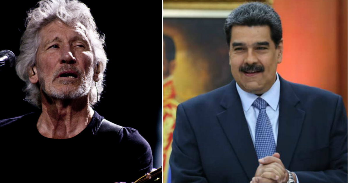 Roger Waters (i) y Nicolás Maduro (d) © Collage Wikimedia (i) y Nicolás Maduro (d)