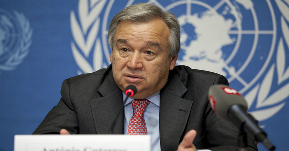 Antonio Guterres, Secretario General de la ONU © Flickr / United States Mission Geneva
