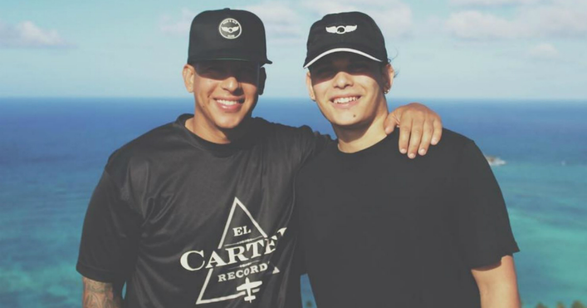 Daddy Yankee con su hijo Jeremy Ayala © Instagram / Jeremy Ayala