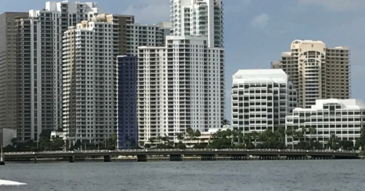 Edificios de Miami en una imagen de archiva © CiberCuba / Archivo