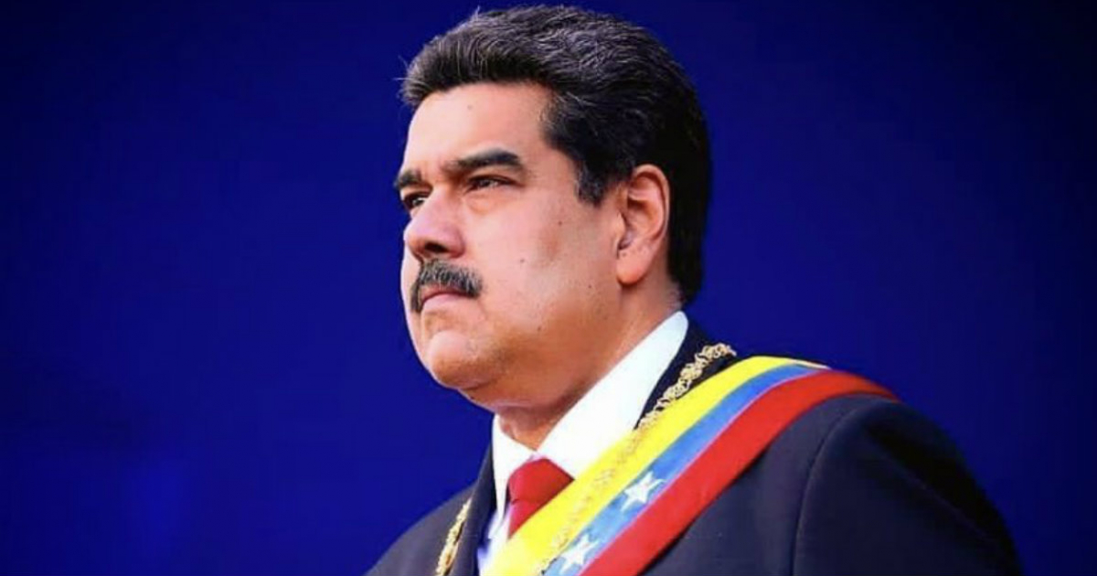 Nicolás Maduro, con gesto serio. © Embajada de Venezuela en Argentina / Twitter
