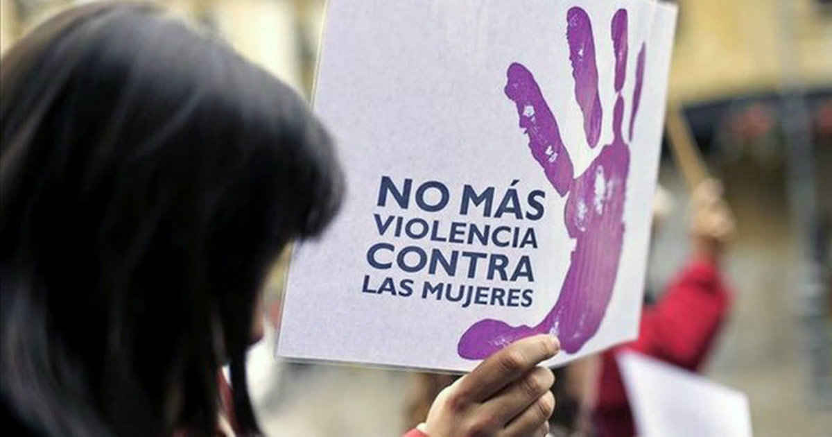 Cartel contra la violencia de género © Facebook/Violencia de Género
