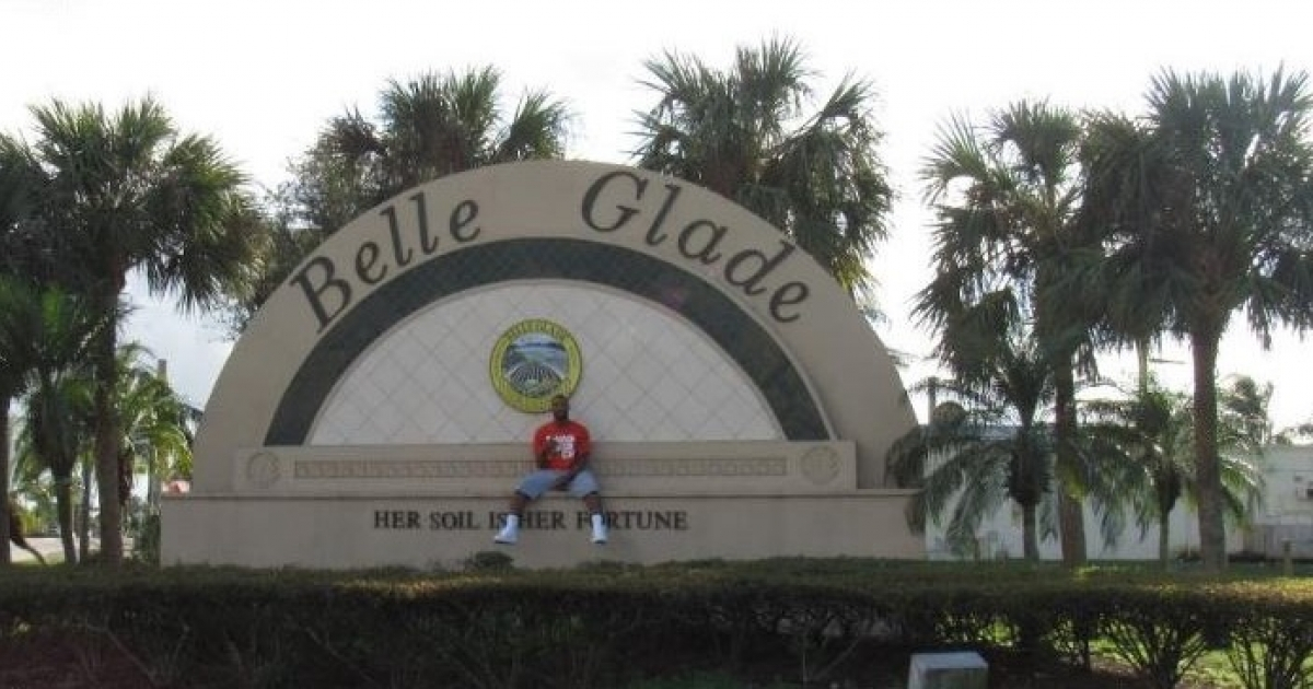 Belle Glade, ubicada en el condado de Palm Beach, ocupa el lugar 36. © Google maps
