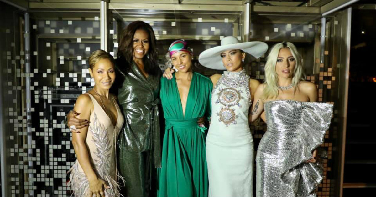 Michelle Obama tras su presencia en los Premios Grammy © Instagram / Michelle Obama