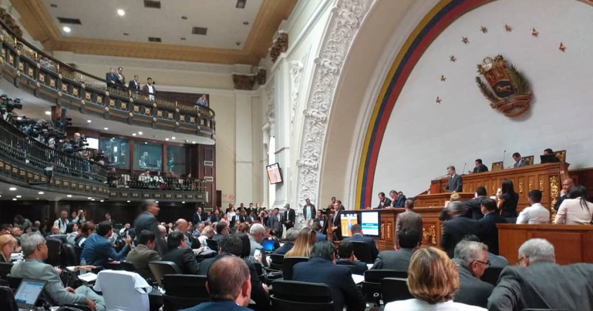 La Asamblea Nacional de Venezuela en una imagen de archivo © Twitter / Juan Guaidó