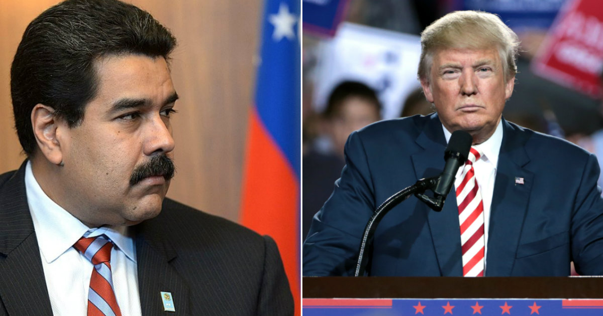 Nicolás Maduro y Donald Trump en sendas imágenes de archivo © Kremlin / Wikimedia Commons