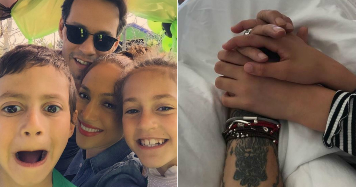 Jennifer Lopez y Marc Anthony con sus hijos Emme y Max © Instagram / Jennifer Lopez / Marc Anthony