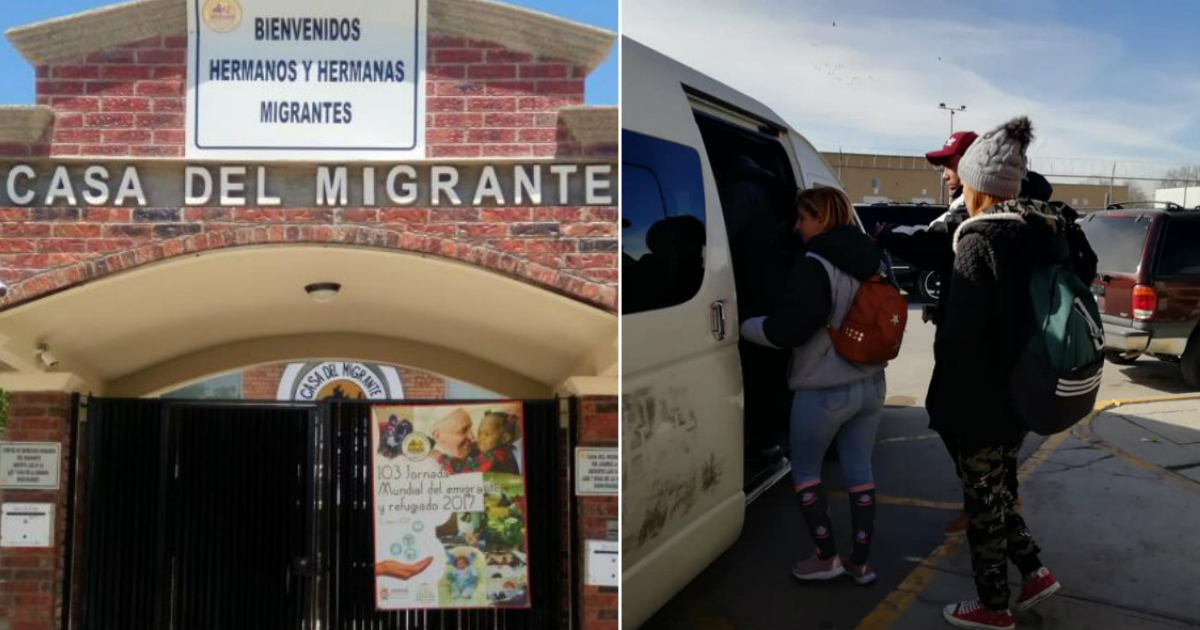 Collage Facebook/Casa del Migrante en Juárez A. C.