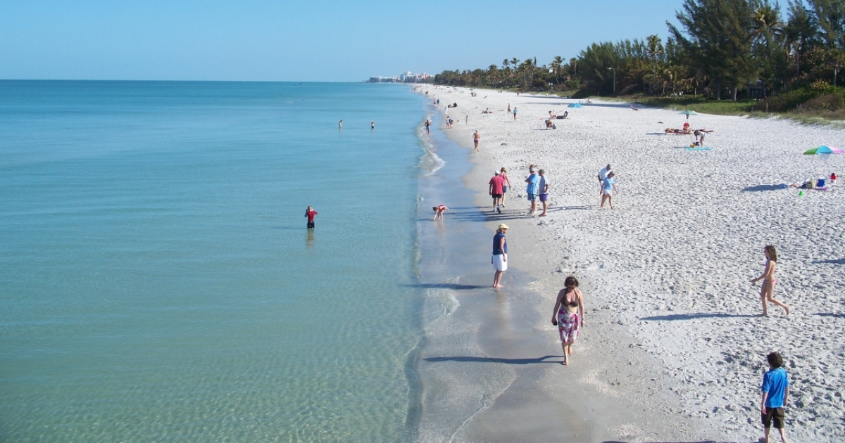 Playas de Naples, en Florida © Wikimedia Commons