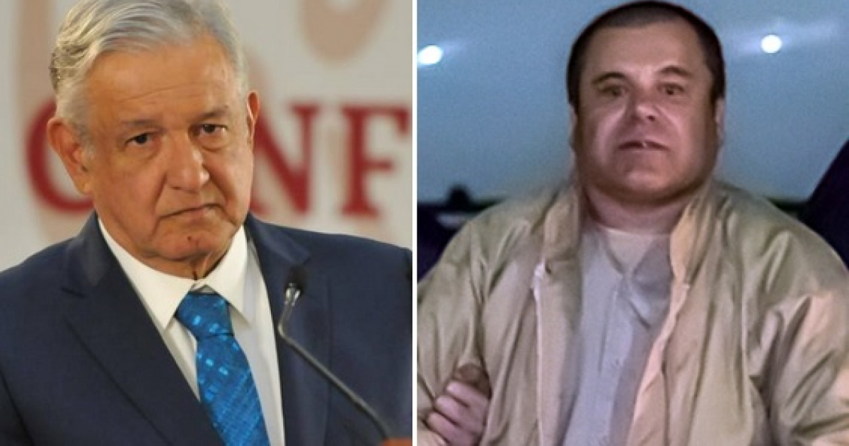 Amlo y El Chapo © Wikimedia Commons / Wikipedia