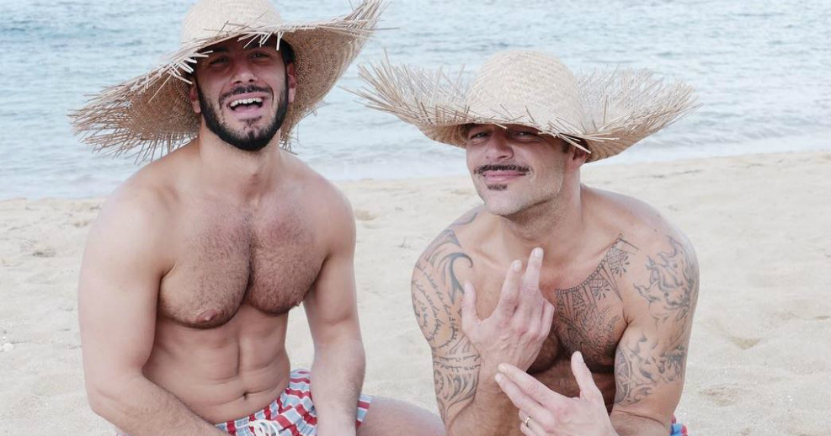 Jwan Yosef y Ricky Martin en Puerto Rico © Instagram / Jwan Yosef