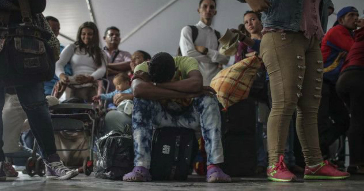 Venezolanos solicitando asilo en Estados Unidos (imagen de referencia) © Twitter / Venezuela Awareness Foundation