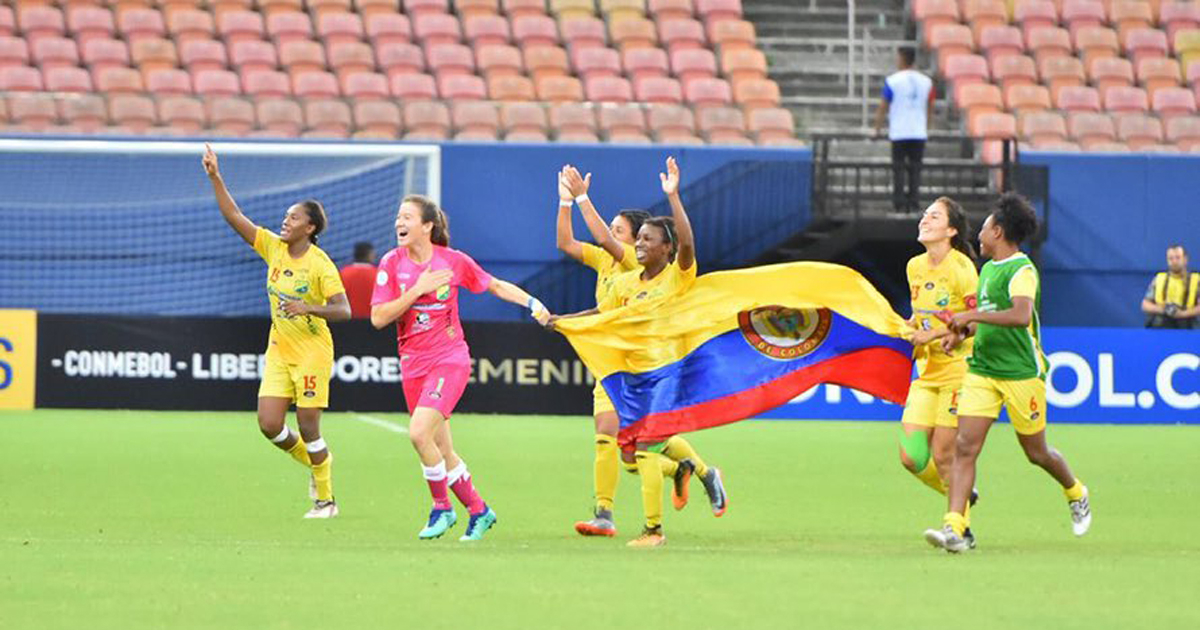 A todas luces, las futbolistas colombianas no la pasan bien. © Federación Colombiana de Fútbol/Twitter.