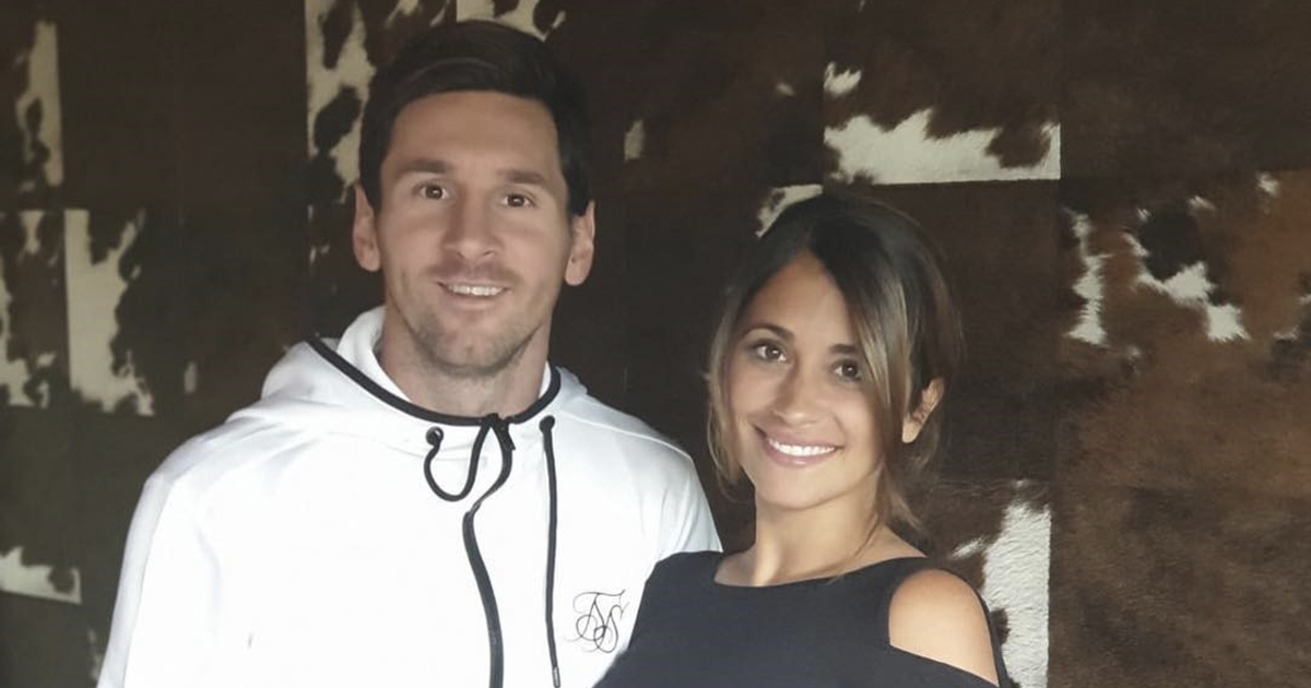 Messi y Antonella Roccuzzo © Instagram / Messi 