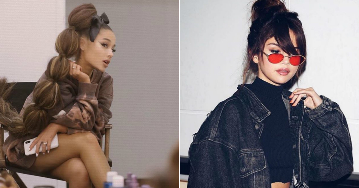 Ariana supera a Selena Gomez en seguidores de Instagram © Instagram / Ariana Grande / Selena Gomez