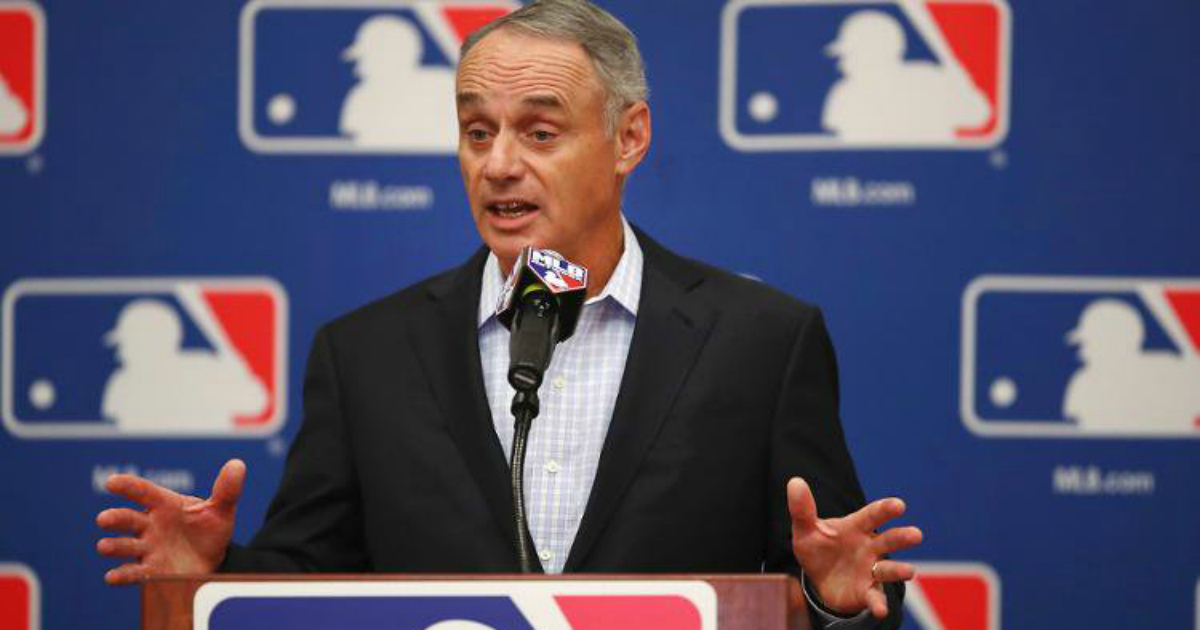 Rob Manfred © SNY/Twitter