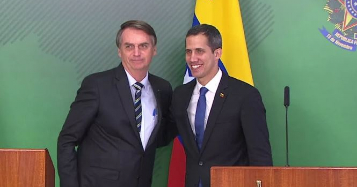 Bolsonaro y Guaidó © YouTube/Screenshot