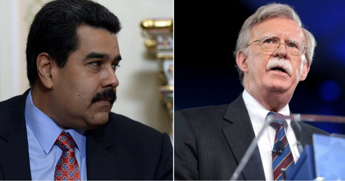 Nicolás Maduro y John Bolton © Kremlin / Flickr / Gage Skidmore