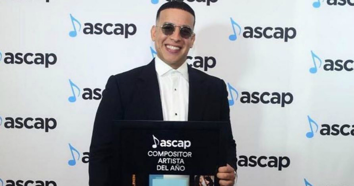 Daddy Yankee galardonado con el Premio ASCAP © Instagram / Daddy Yankee