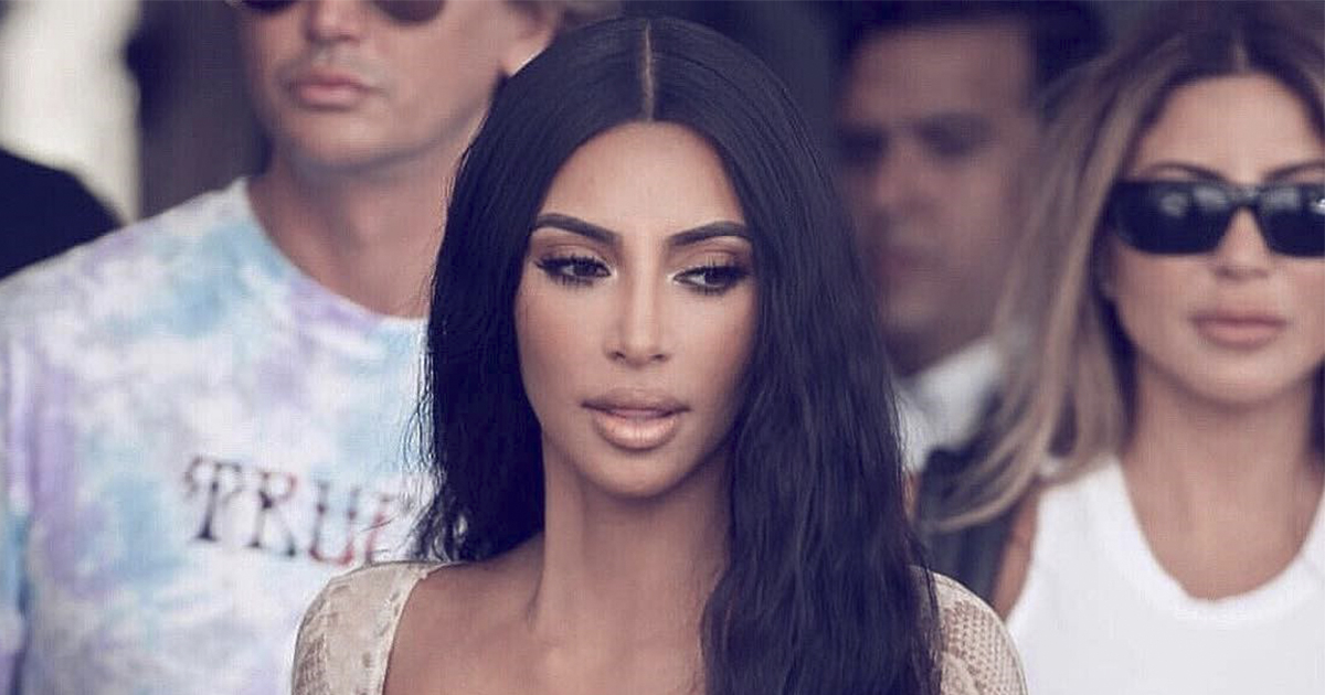 Kim Kardashian look © Instagram / Kim Kardashian