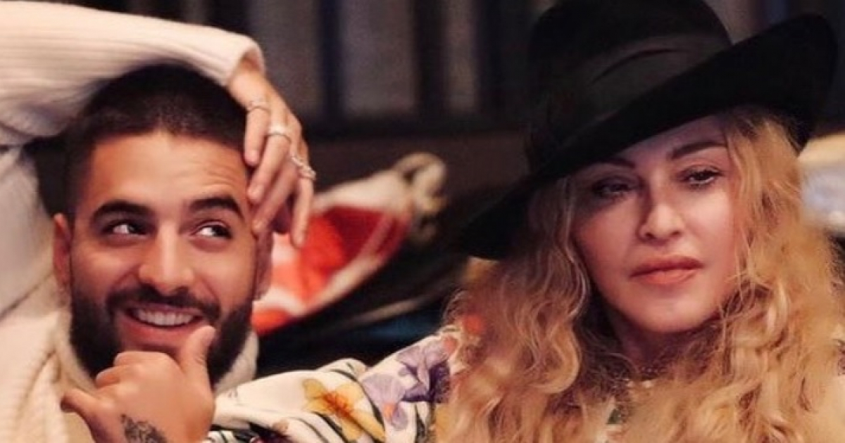 Maluma y Madonna © Instagram / Maluma