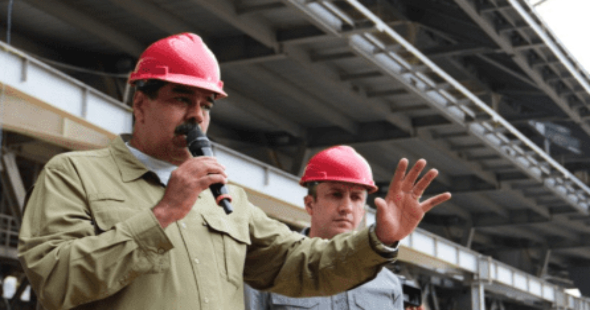 Nicolás Maduro y Tareck El Aissami, en 2018. © TeleSur