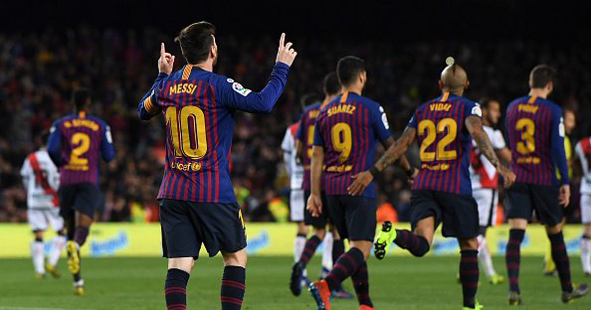 El '10', imparable. © Twitter/ FC Barcelona