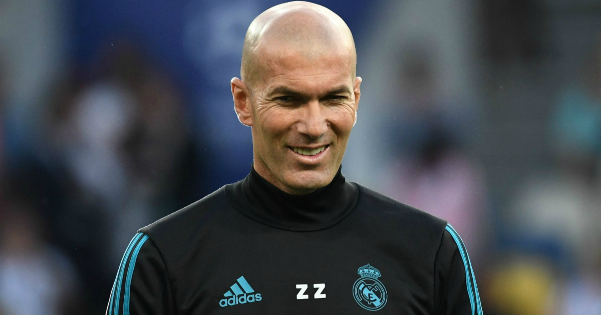 Zinedine Zidane © Twitter/ Escenario Deportivo