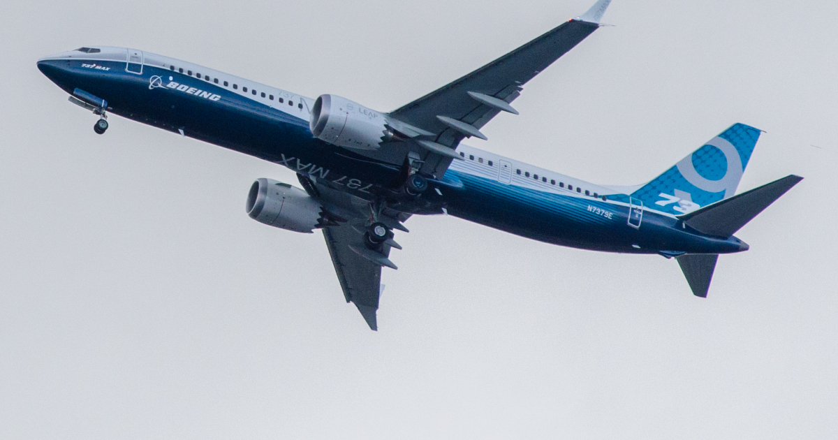 El Boeing 737 MAX © Wikipedia 