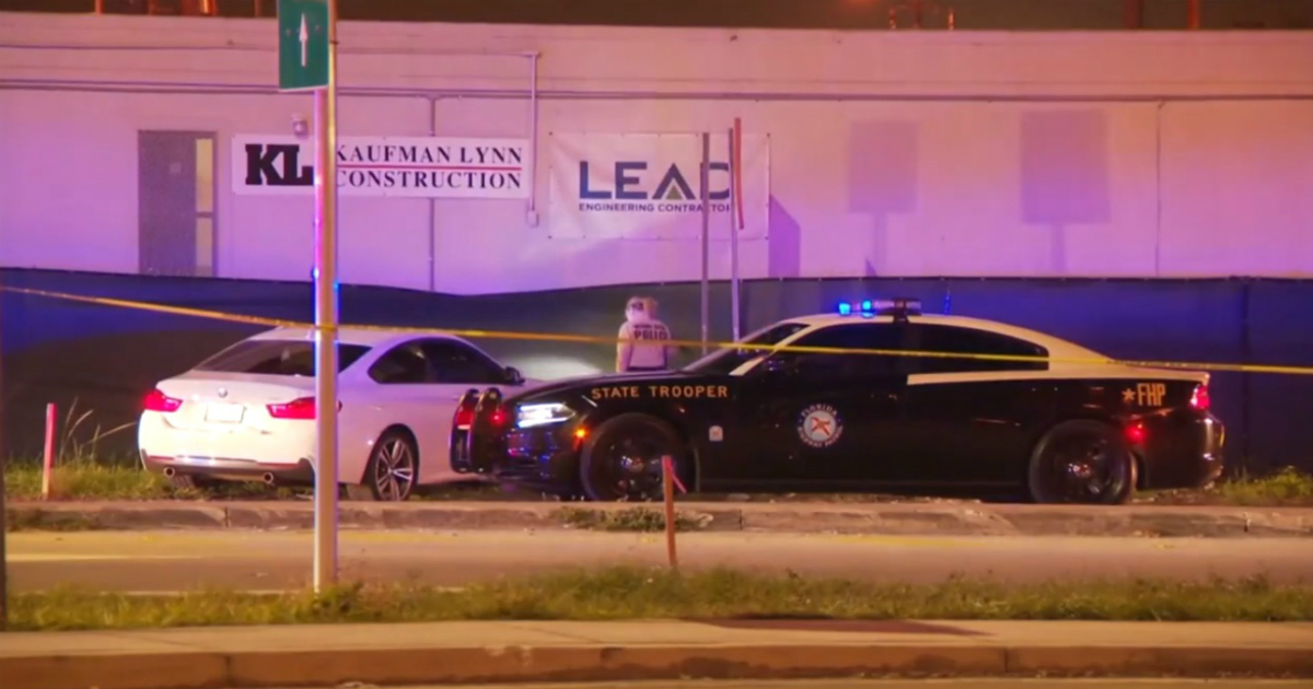 Escena del crimen, Miami-Dade © Captura de video / Local 10 News