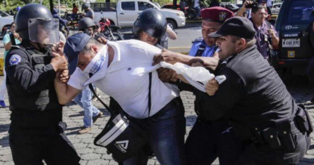 Protestas en Nicaragua © Twitter / Luis Almagro
