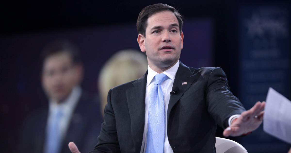 El senador Marco Rubio en una imagen de archivo © Wikimedia Commons 