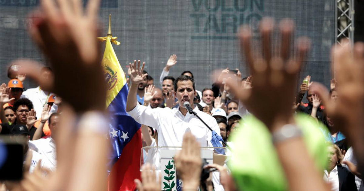 El presidente interino de Venezuela, Juan Guaidó © Twitter / Juan Guaidó