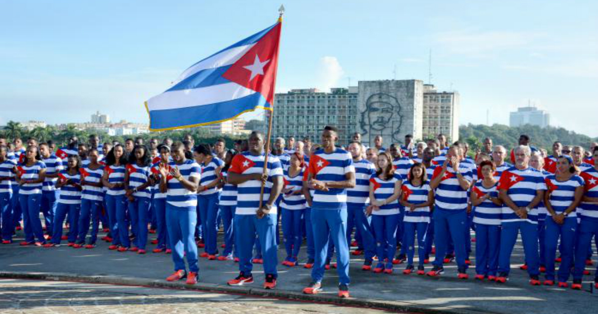 Delegación de deportistas cubanos (imagen de referencia) © Radio Cadena Agramonte 
