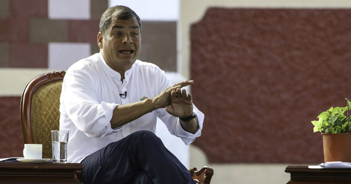 El expresidente de Ecuador, Rafael Correa © Flickr/ Mashi Rafael