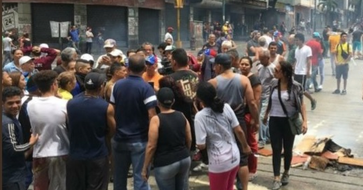Protestas en Venezuela © Twitter / Juan Guaidó