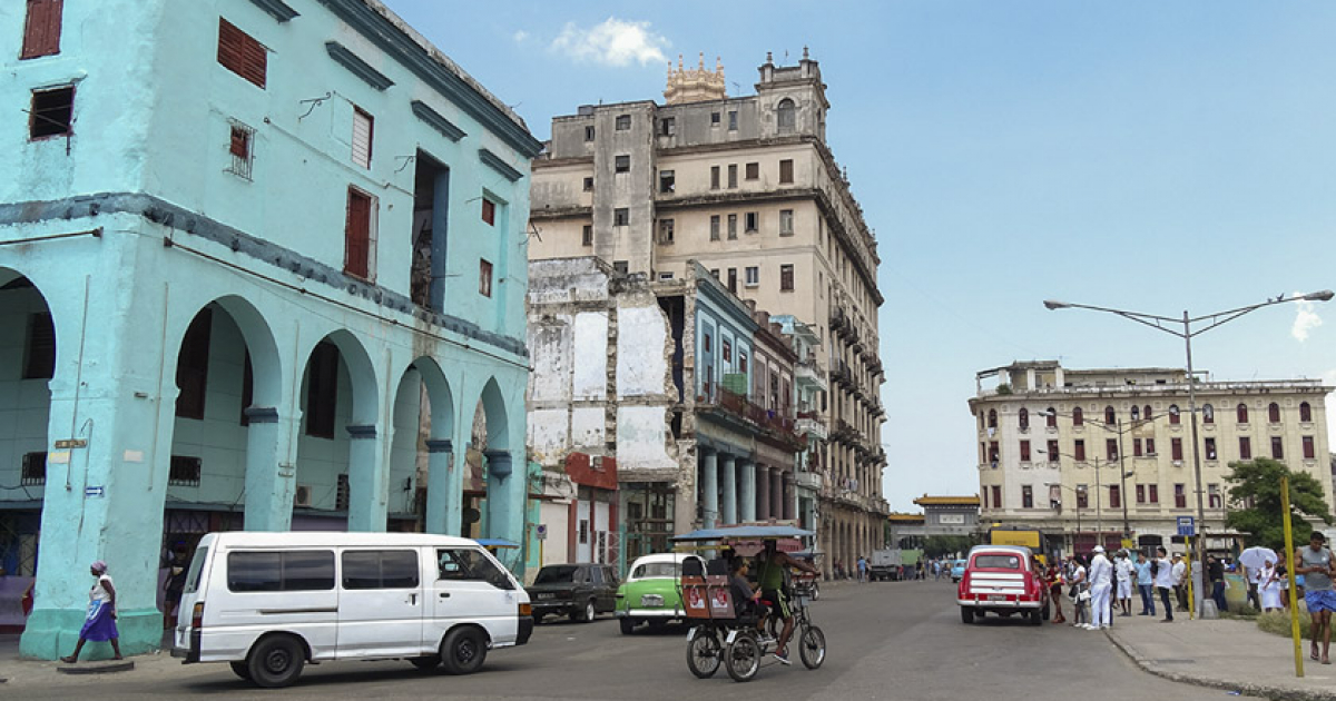 Inmediaciones del parque El Curita en La Habana © CiberCuba