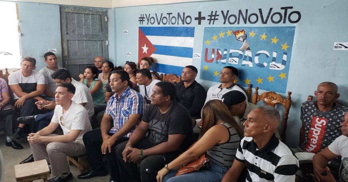 Miembros de UNPACU, la organización con más activistas de conciencia convictos o condenados en Cuba. © Twitter / José Daniel Ferrer