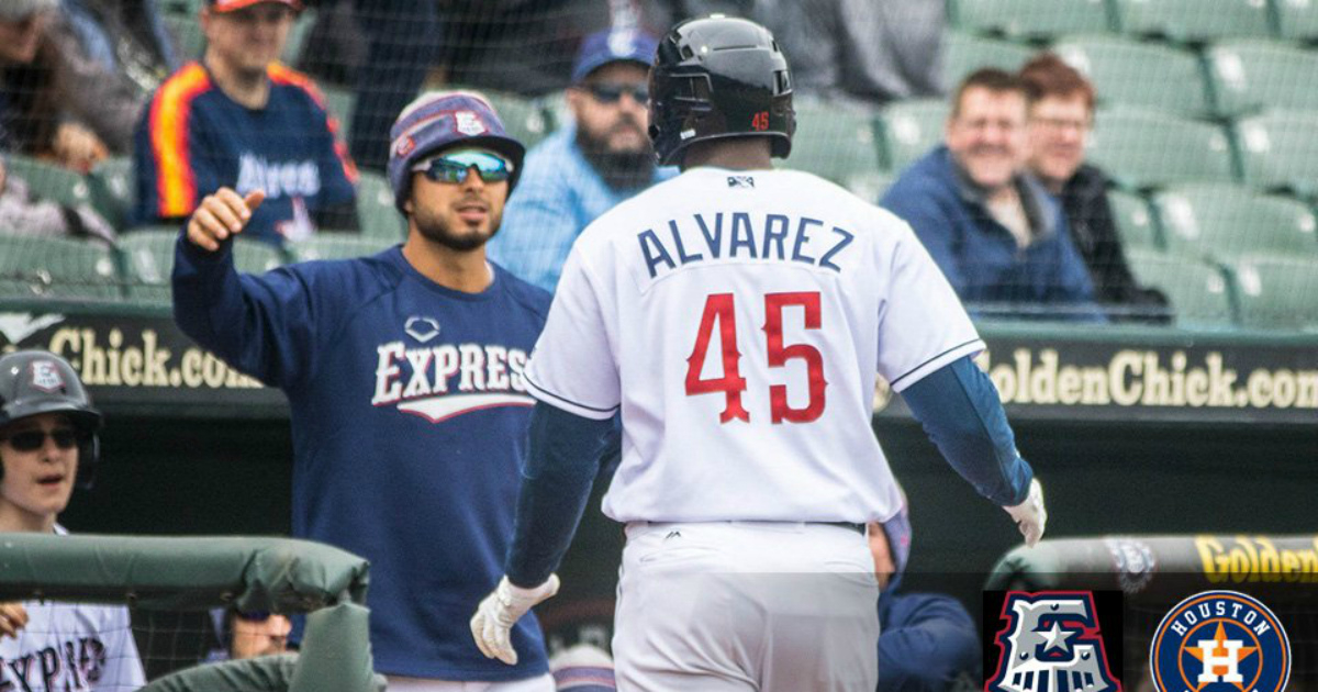 Yordan Álvarez © Minor League Basebal/Twitter