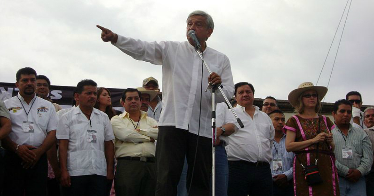 Andrés Manuel López Obrador (imagen de referencia). © Emiglex