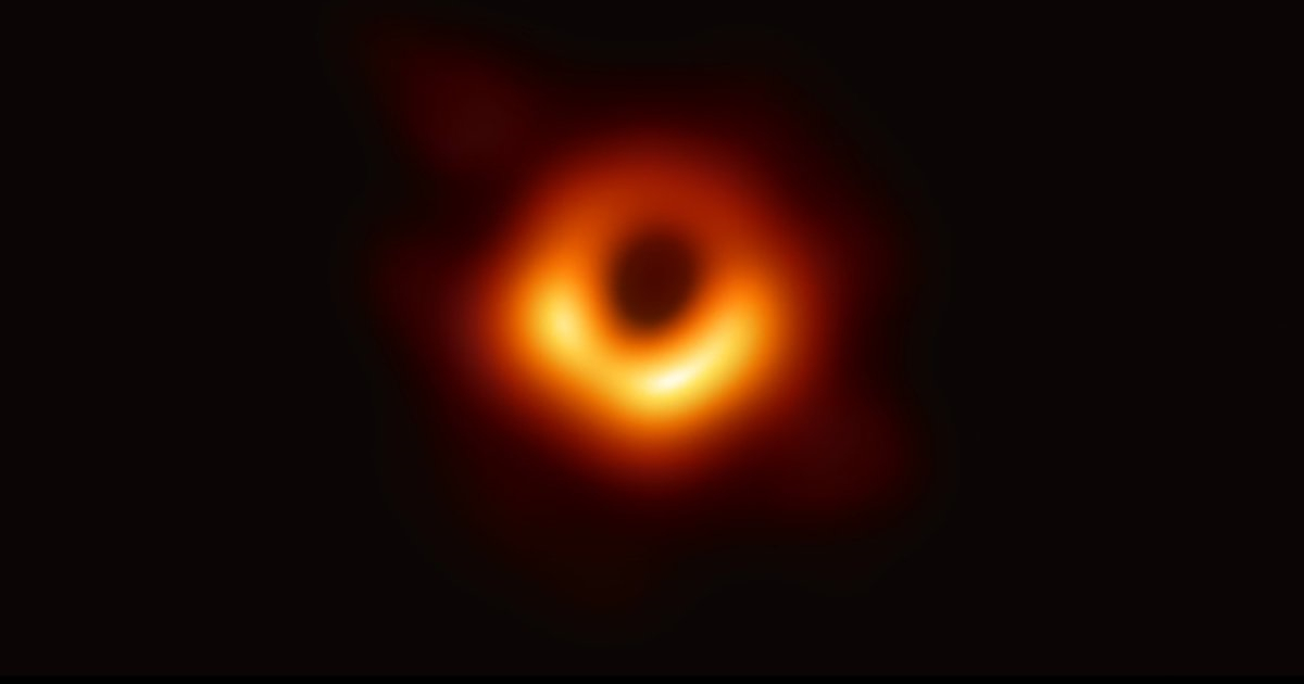 La primera imagen de un agujero negro. © Twitter / Observatorio ALMA
