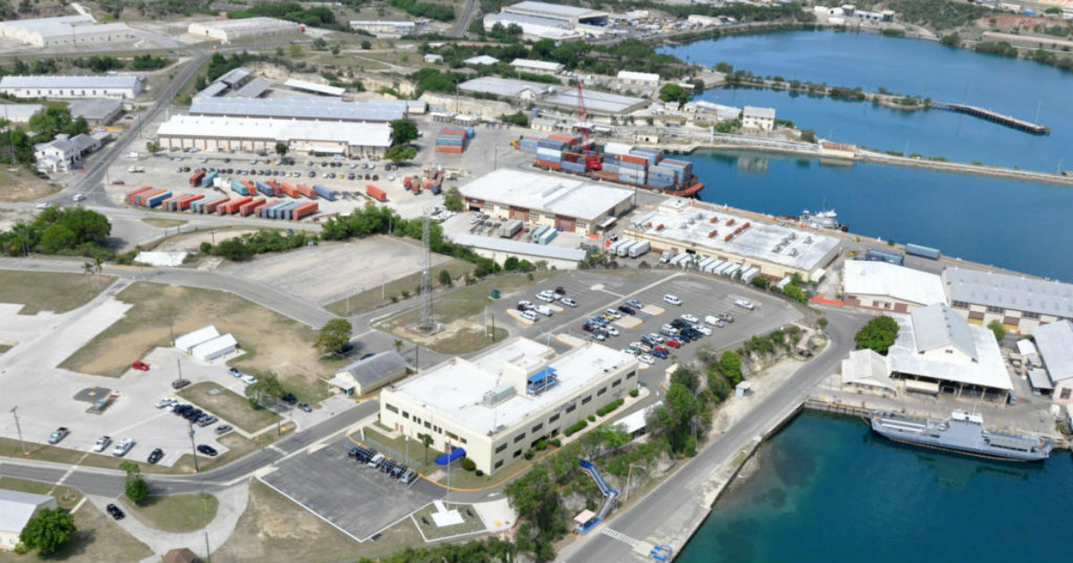 Vista aérea de la Base Naval de Guantánamo © Trabajadores